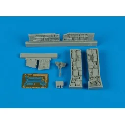 A-7E Corsair II Electronic Bay für Hasegawa-Bausatz, 1/48 - Aires 4349