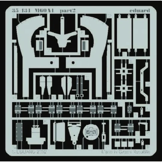 U.S. M60A1 Fotoätzsatz - Eduard Accessories 35431