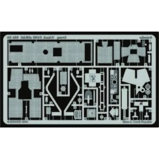 Hanomag SdKfz.251/1 Fotoätzsatz, 1/35 - Eduard Accessories 35432 Hanomag SdKfz.251/1 Fotoätzsatz, 1/35 - Eduard Accessories 35432