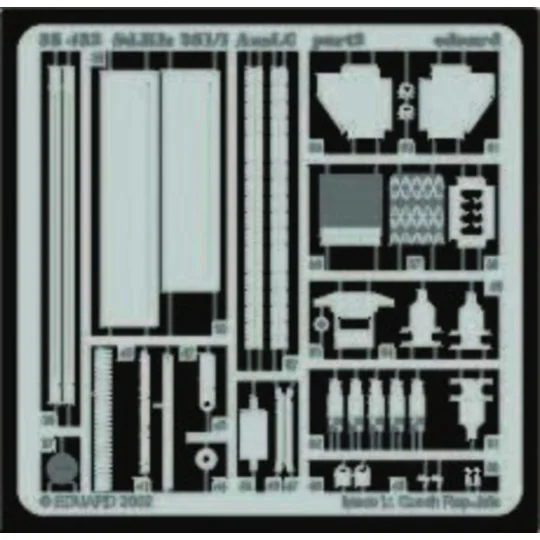 Hanomag SdKfz.251/1 Fotoätzsatz - Eduard Accessories 35432