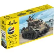 STARTER KIT M4A2 Sherman "Division Leclerc", 1/72 - Heller 56894