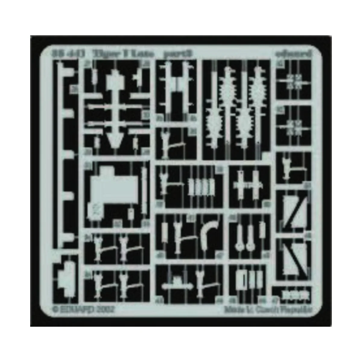 SD.Kfz 181 Tiger I, 1/35 - Eduard Accessories 35441