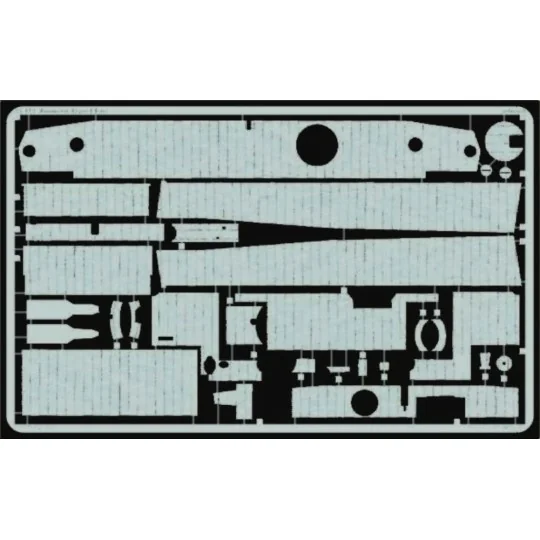 Zimmerit Tiger I Late für Tamiya Bausatz - Eduard Accessories 35442