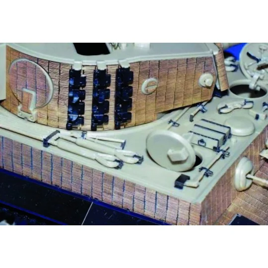 Zimmerit Tiger I Late für Tamiya Bausatz, 1/35 - Eduard Accessories... Zimmerit Tiger I Late für Tamiya Bausatz, 1/35 - Eduard Accessories...