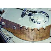 Zimmerit Tiger I Late für Tamiya Bausatz - Eduard Accessories 35442