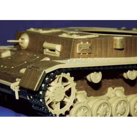 Zimmerit Flakpanzer IV Wirbelwind für Tamiya Bausatz - Eduard Acces...