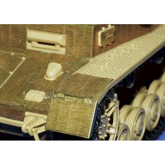 Zimmerit Flakpanzer IV Wirbelwind für Tamiya Bausatz - Eduard Acces...