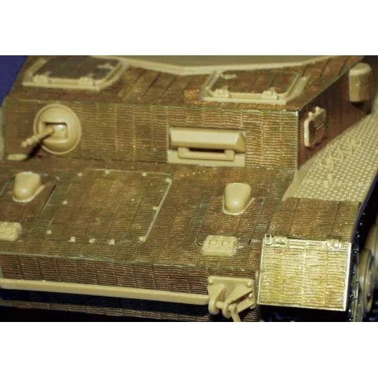 Zimmerit Flakpanzer IV Wirbelwind für Tamiya Bausatz - Eduard Acces...
