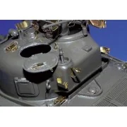 US M4A3 Sherman 75 mm gun Fotoätzsatz - Eduard Accessories 35454
