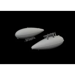 P-51B/C 75gal drop tank early PRINT, 1/48 - Eduard Accessories 6481005