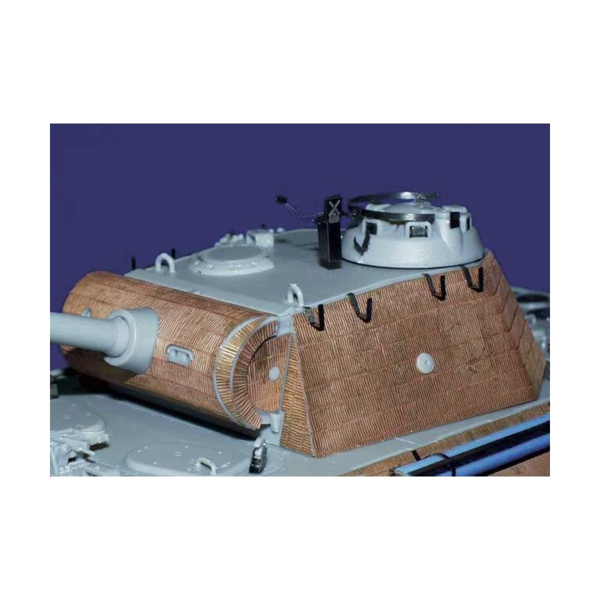 Zimmerit Panther Ausf.A Early für Dragon Bausatz - Eduard Accessori...