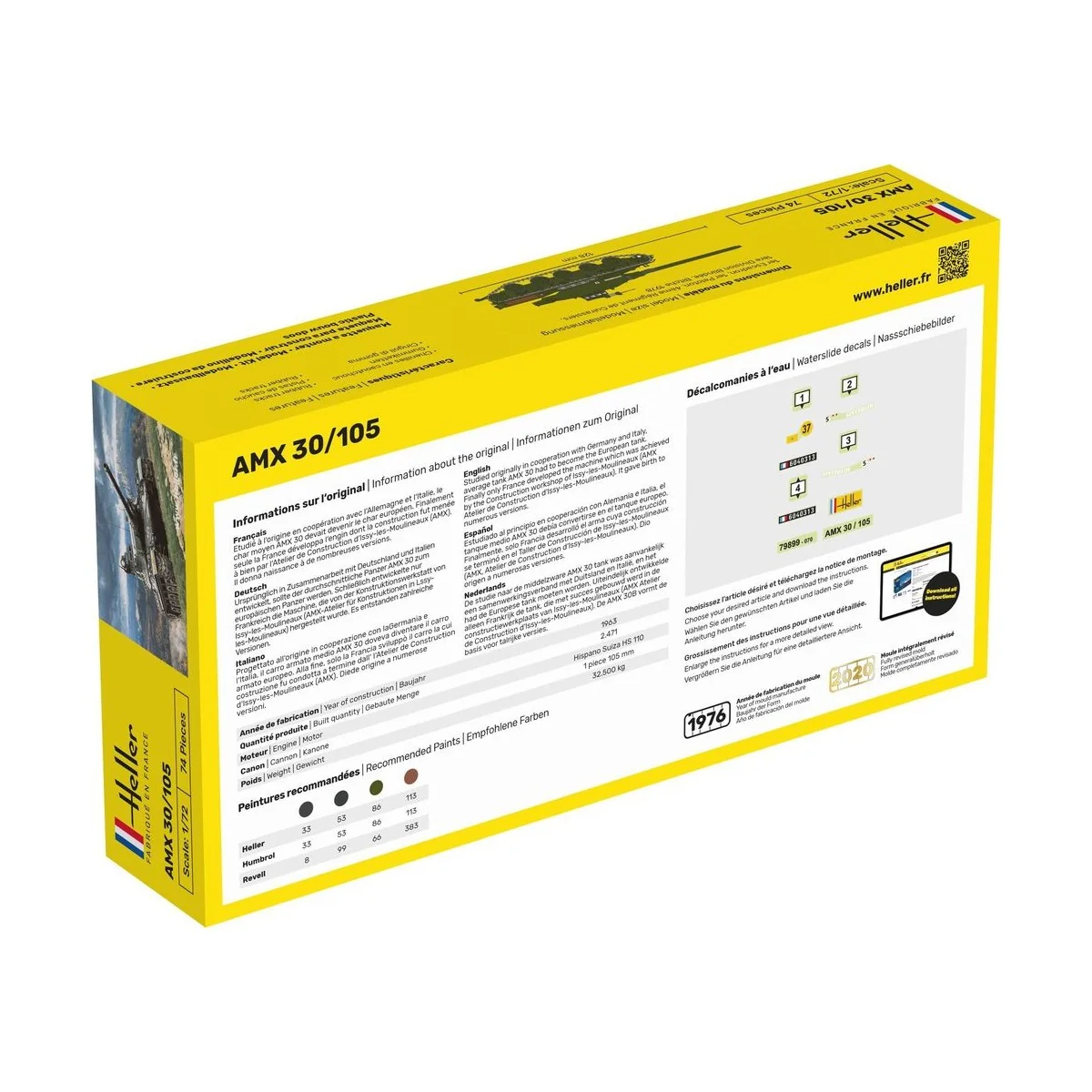 STARTER KIT AMX 30/105 - Heller 56899