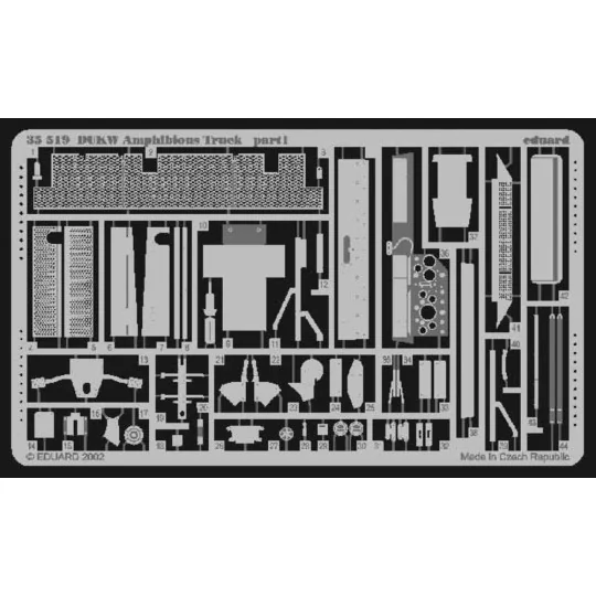 DUKW Amphibious Truck - Eduard Accessories 35519