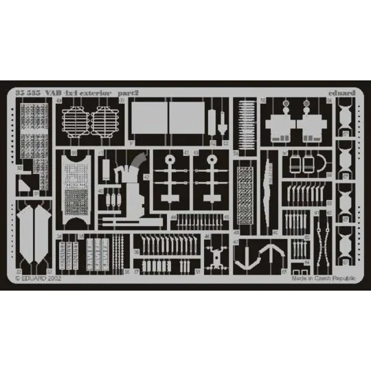 VAB 4x4 exterior, 1/35 - Eduard Accessories 35535