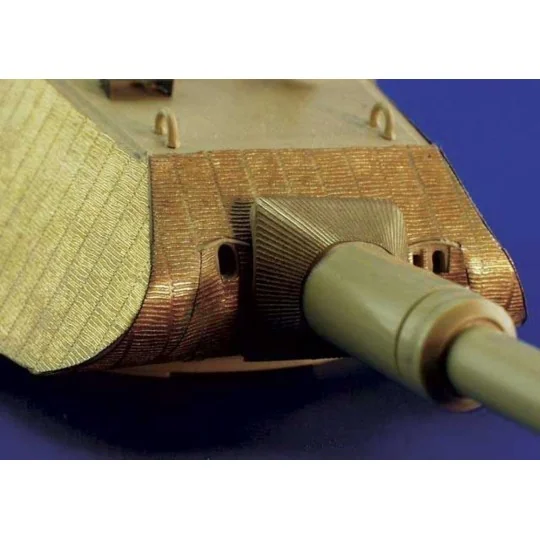 Zimmerit King Tiger Porsche turret - Eduard Accessories 35564