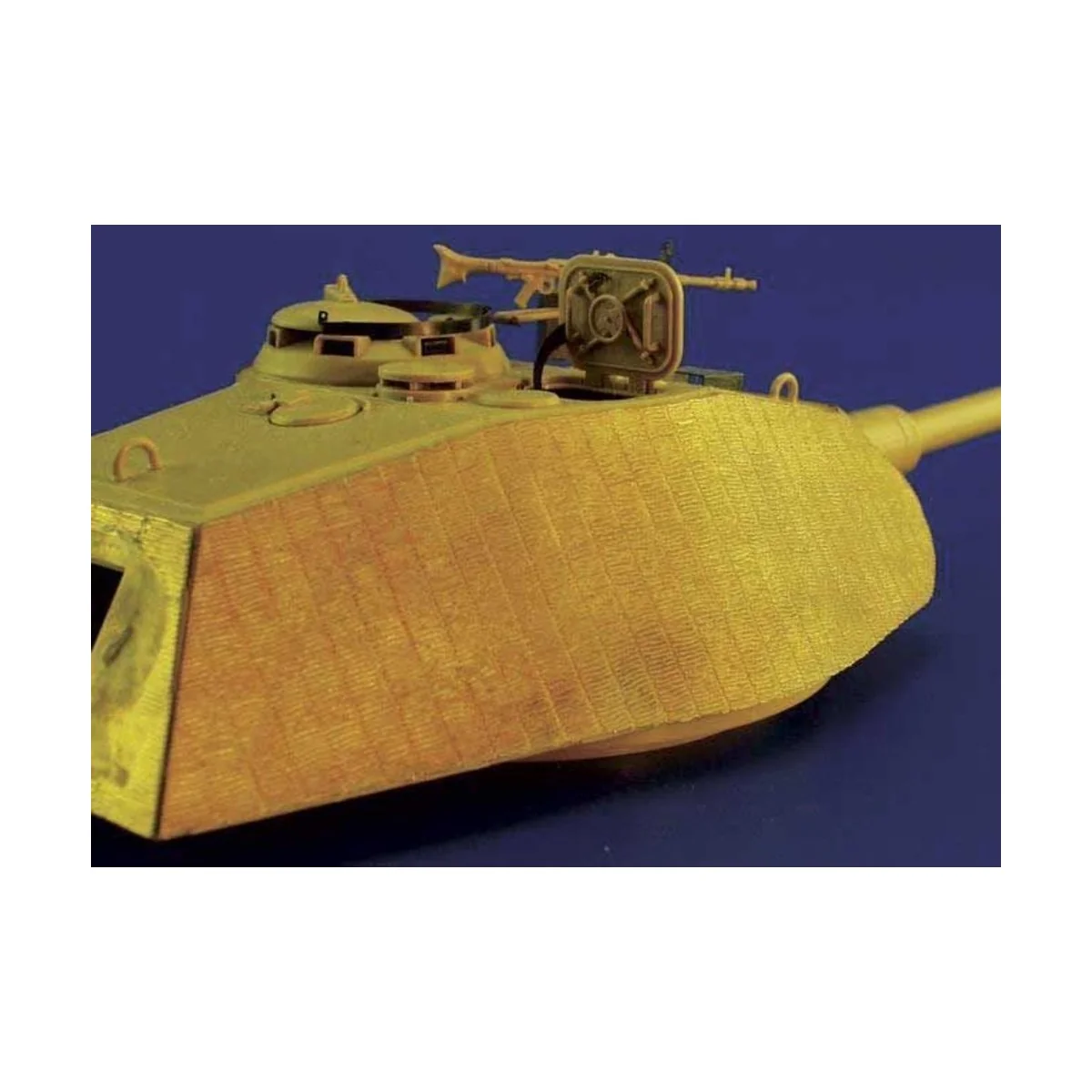 Zimmerit King Tiger Porsche turret - Eduard Accessories 35564