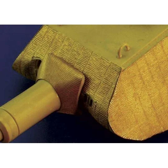 Zimmerit King Tiger Porsche turret - Eduard Accessories 35564