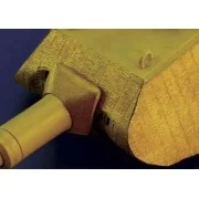 Zimmerit King Tiger Porsche turret - Eduard Accessories 35564