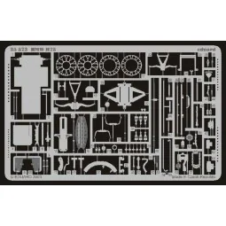 BMW R75 / Zünddapp KS750 Fotoätzsatz, 1/35 - Eduard Accessories 35572