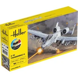 STARTER KIT A-10 Thunderbolt II, 1/144 - Heller 56912