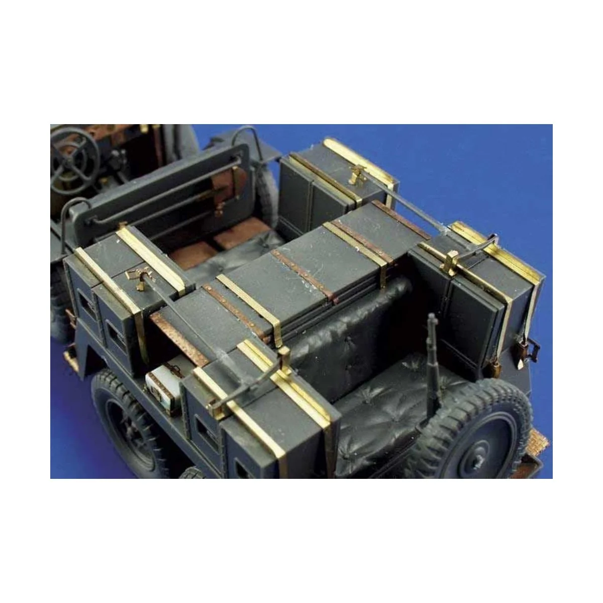 Krupp Protze Kfz. 69 mit 3,7 cm Pak für Tamiya Bausatz 35259 - Edua...