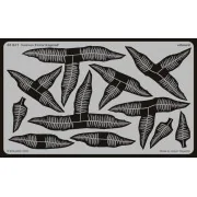Blätter Farn, 1/35 - Eduard Accessories 35617