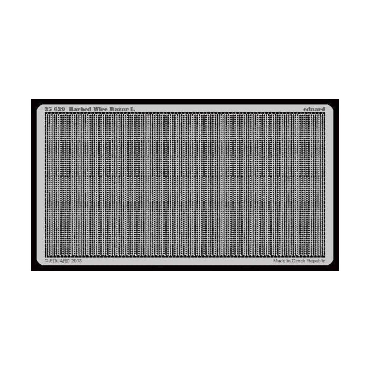 Stacheldraht Razor I. (8m) Fotoätzsatz - Eduard Accessories 35639