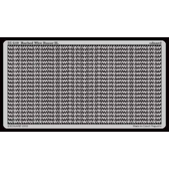 Stacheldraht Razor II. (8m) Fotoätzsatz, 1/35 - Eduard Accessories ... Stacheldraht Razor II. (8m) Fotoätzsatz, 1/35 - Eduard Accessories ...