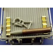 M-274 Mule mit 106 mm-Geschütz Fotoätzsatz - Eduard Accessories 35643