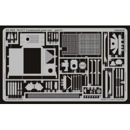 M-577 US Armoured Command Post Car Fotoätzsatz, 1/35 - Eduard Acces...