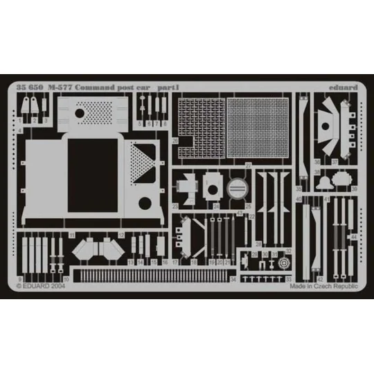 M-577 US Armoured Command Post Car Fotoätzsatz - Eduard Accessories...