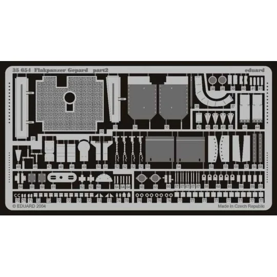 Bundeswehr Flakpanzer Gepard Fotoätzsatz, 1/35 - Eduard Accessories... Bundeswehr Flakpanzer Gepard Fotoätzsatz, 1/35 - Eduard Accessories...