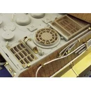 SdKfz. 182 Königstiger mit Henschelturm Fotoätzsatz, 1/35 - Eduard ...