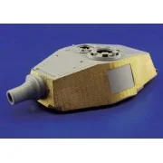 Zimmerit King Tiger Henschel, 1/35 - Eduard Accessories 35699