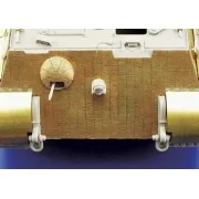 Zimmerit King Tiger Henschel, 1/35 - Eduard Accessories 35699