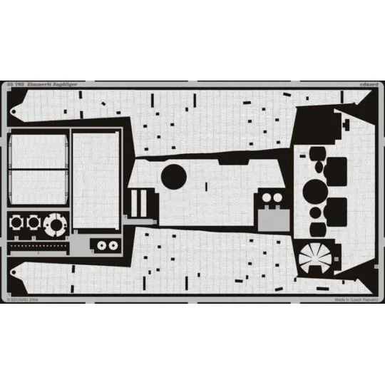 Zimmerit Jagdtiger - Eduard Accessories 35703