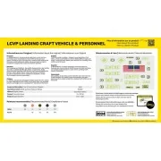 STARTER KIT LCVP Landing Craft Vehicle & Personnel - Heller 56995