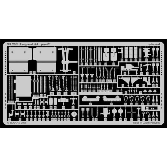 Leopard A4, 1/35 - Eduard Accessories 35753 Leopard A4, 1/35 - Eduard Accessories 35753