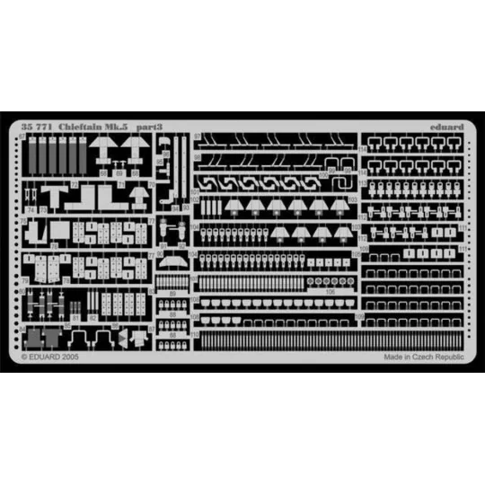 Chieftain Mk. 5 für Tamiya Bausatz 35068 - Eduard Accessories 35771