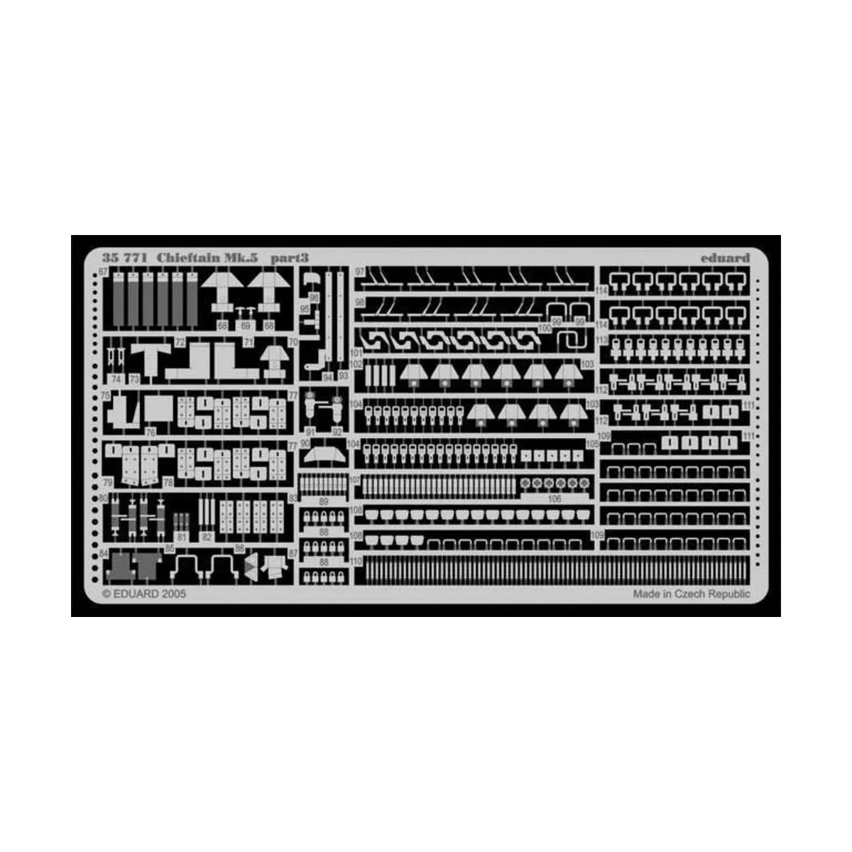 Chieftain Mk. 5 für Tamiya Bausatz 35068 - Eduard Accessories 35771
