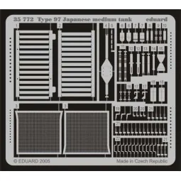 Type 97 Japanese Medium Tank für Tamiya Bausatz 35137 - Eduard Acce...