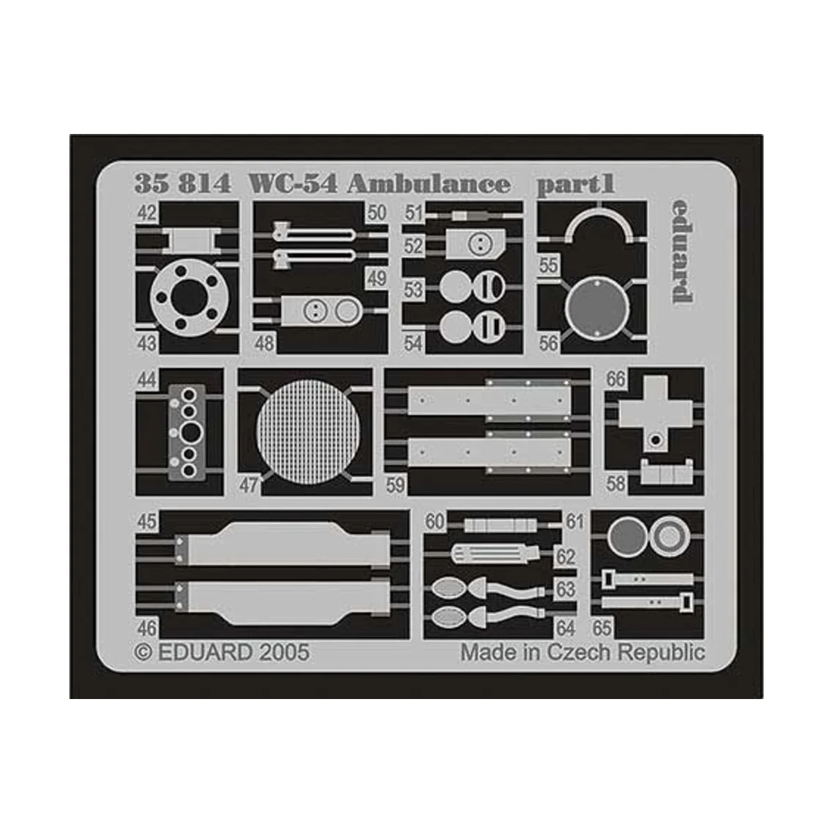 WC-54 Ambulance für Italeri Bausatz - Eduard Accessories 35814