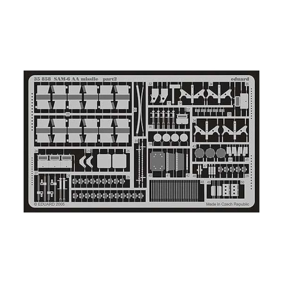 SAM-6 Antiaircraft Missile für Trumpeter-Bausatz - Eduard Accessori...