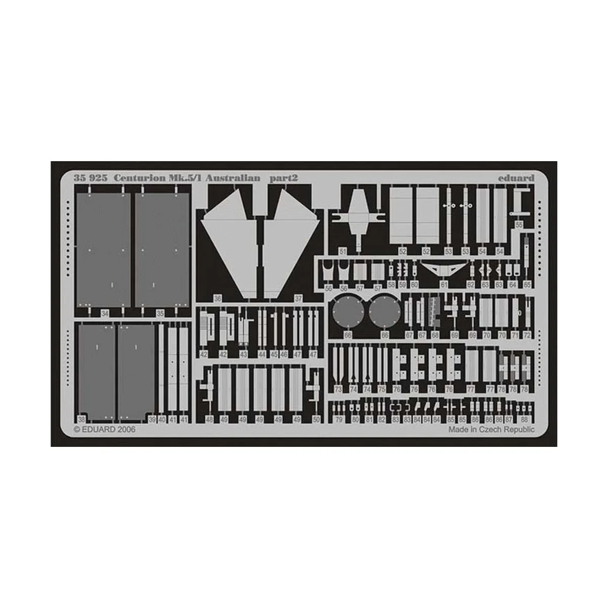 Centurion Mk.5/1 Australian Für AFV Club Bausatz 35100, 1/35 - Edua... Centurion Mk.5/1 Australian Für AFV Club Bausatz 35100, 1/35 - Edua...