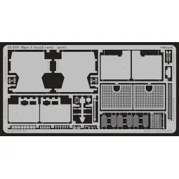 Tiger I Ausf.E early für Tamiya-Bausatz 35216, 1/35 - Eduard Access...