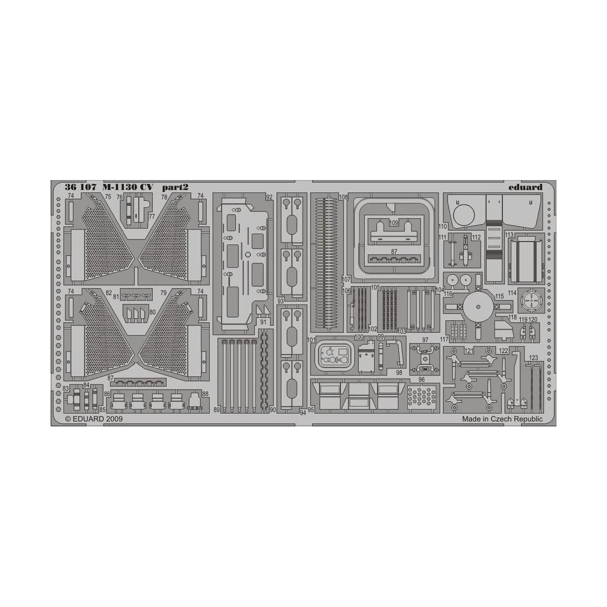 M-1130 CV (TRU), 1/35 - Eduard Accessories 36107