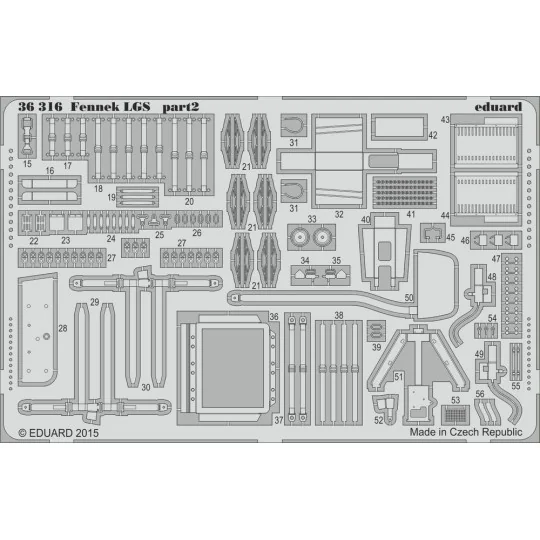Fennek LGS for Trumpeter, 1/35 - Eduard Accessories 36316