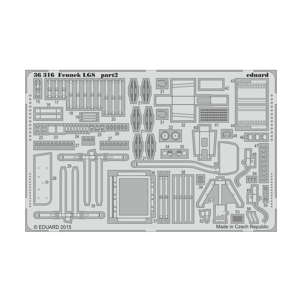 Fennek LGS for Trumpeter, 1/35 - Eduard Accessories 36316