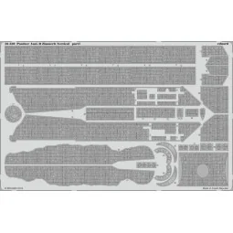 Panther Ausf.D Zimmerit Vertical f.Tamiy - Eduard Accessories 36330