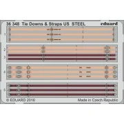 Tie Downs & Straps US STEEL - Eduard Accessories 36348